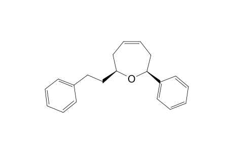(2S*,7S*)-(Z)-2-Phenethyl-7-phenyl-2,3,6,7-tetrahydrooxepine