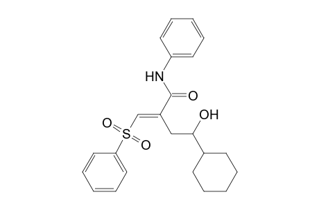Cyclohexanebutanamide, .gamma.-hydroxy-N-phenyl-.alpha.-[(phenylsulfonyl)methylene]-