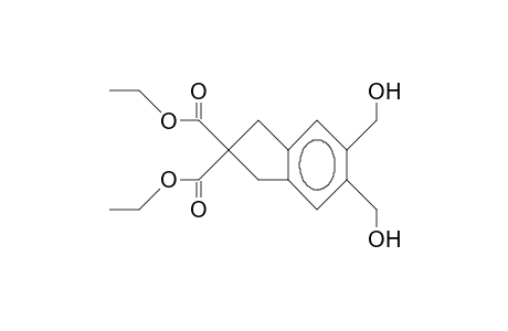 Diethyl 5,6-bis(hydroxymethyl)indane-2,2-dicarboxylate