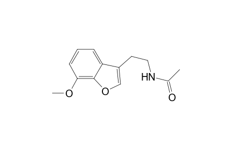 Acetamide, N-[2-(7-methoxy-3-benzofuranyl)ethyl]-
