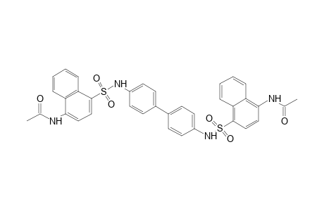 N,N'-[(4,4'-biphenylenedisulfamoyl)-1,4-naphthylene]bisacetamide