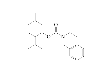 Carbonic acid, monoamide, N-benzyl-N-ethyl-, menthyl ester