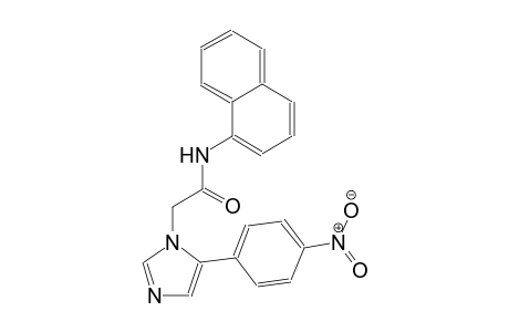 N-(1-naphthyl)-2-[5-(4-nitrophenyl)-1H-imidazol-1-yl]acetamide