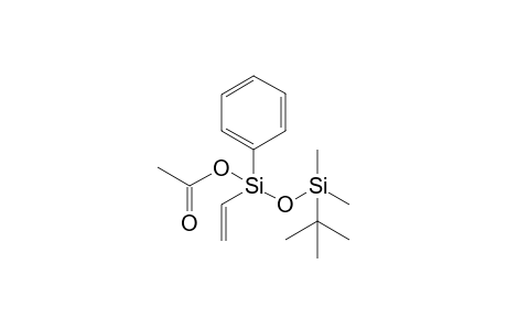 1-acetoxy-3-tert-butyl-3,3-dimethyl-1-phenyl-1-vinyldisiloxane