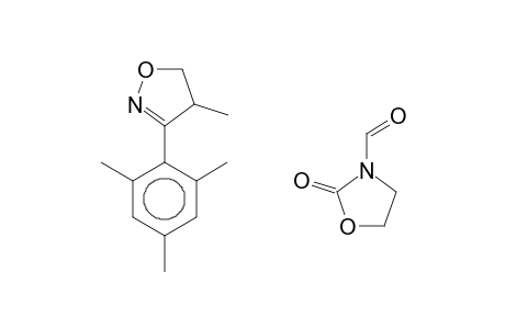 OXAZOLIDIN-2-ONE, N-[(3-MESITYL-4-METHYL-2-ISOXAZOLIN)-5-CARBONYL]-, (E)-