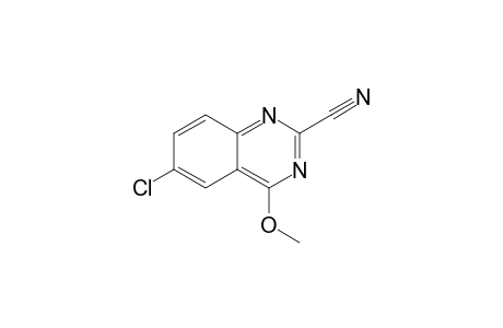 6-Chloro-4-methoxyquinazoline-2-carbonitrile