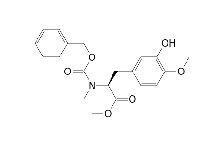 3-Hydroxy-N,O-dimethyl-N-[(phenylmethoxy)carbonyl]-L-tyroine Methyl Ester
