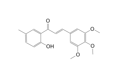 2-propen-1-one, 1-(2-hydroxy-5-methylphenyl)-3-(3,4,5-trimethoxyphenyl)-, (2E)-