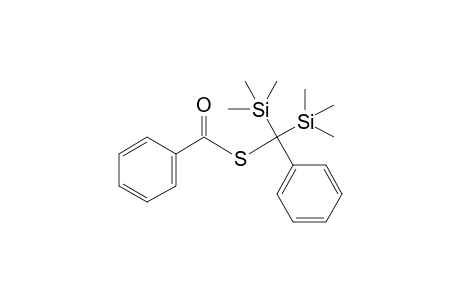 S.alpha,.alpha..-Bis(trimethylsilyl)benzyl Thiobenzoate