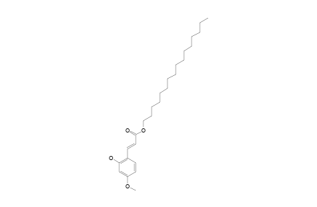 HEXADECANYL-2-HYDROXY-4-METHOXY-CINNAMATE