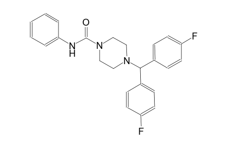1-piperazinecarboxamide, 4-[bis(4-fluorophenyl)methyl]-N-phenyl-