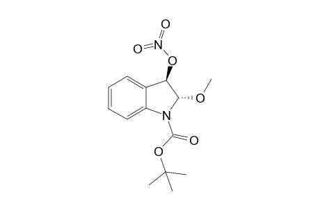 trans-1-tert-Butoxycarbonyl-2-methoxyindoline 3-Nitrate