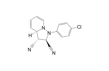 (2R,3R,3AR)-REL-1-(4-CHLOROPHENYL)-1,2,3,3A-TETRAHYDROPYRAZOLE-[1,5-A]-PYRIDINE-2,3-DICARBONITRILE