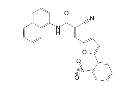 (2E)-2-cyano-N-(1-naphthyl)-3-[5-(2-nitrophenyl)-2-furyl]-2-propenamide