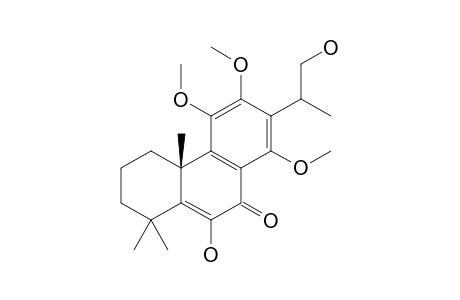 7-OXO-11,12,14-TRIMETHOXY-6-HYDROXY-13-(2-HYDROXY-1(R)-METHYLETHYL)-PODOCARPA-5,8,11,13-TETRAENE