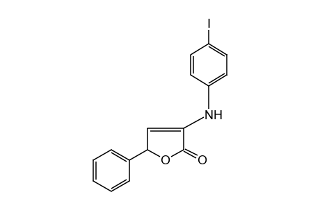 3-(p-IODOANILINO)-5-PHENYL-2(5H)-FURANONE