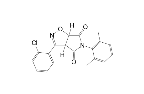 (3aR,6aS)-3-(2-chlorophenyl)-5-(2,6-dimethylphenyl)-3aH-pyrrolo[3,4-d]isoxazole-4,6(5H,6aH)-dione