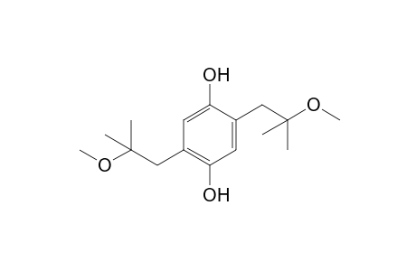 2,5-bis(2-methoxy-2-methylpropyl)hydroquinone