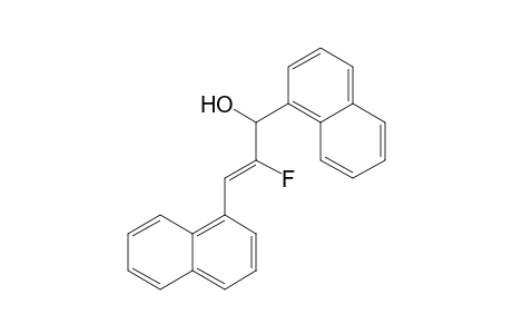 2-Fluoro-1,3-bis(1-naphthyl)-2-propen-1-ol