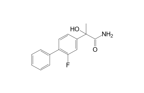 2-(2-fluoro-[1,1'-biphenyl]-4-yl)-2-hydroxypropanamide