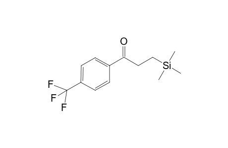 1-(4-(trifluoromethyl)phenyl)-3-(trimethylsilyl)propan-1-one