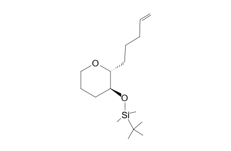 tert-butyl-dimethyl-[(2R,3S)-2-pent-4-enyloxan-3-yl]oxy-silane