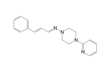 1-piperazinamine, N-[(E,2E)-3-phenyl-2-propenylidene]-4-(2-pyridinyl)-
