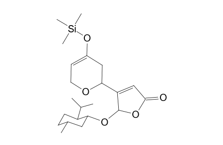 5-Menthyloxy-3,6-dihydro-4-(4-trimethylsiloxy-2H-pyran-2-yl)furan-2(5H)-one