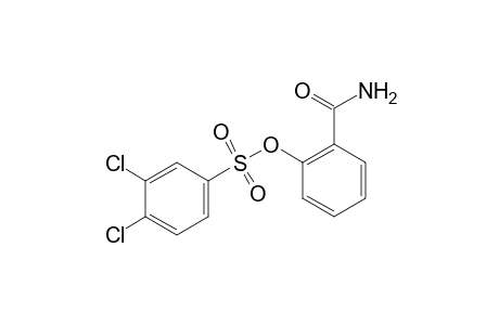 3,4-dichlorobenzenesulfonic acid, o-carbamoylphenyl ester
