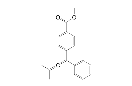 1-Phenyl-1-(4'-methoxycarbonylphenyl)-3-methylbuta-1,2-diene