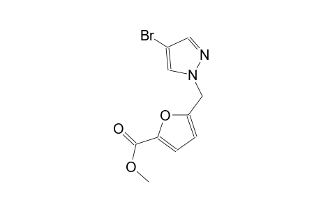 methyl 5-[(4-bromo-1H-pyrazol-1-yl)methyl]-2-furoate