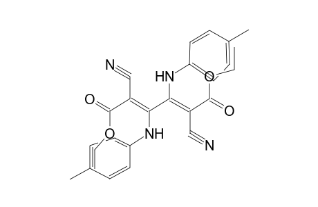 (2Z,4Z)-2,5-dicyano-3,4-bis(4-methylanilino)hexa-2,4-dienedioic acid diethyl ester