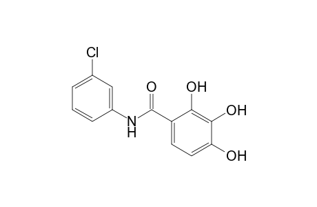 N-(3-Chlorophenyl)-3,4-dihydroxysalicylamide