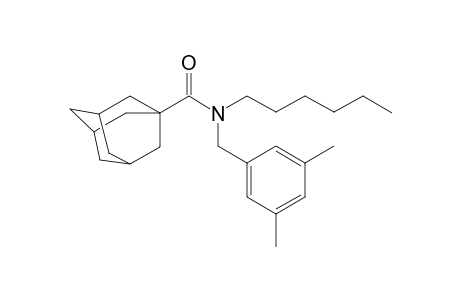 1-Adamantanecarboxamide, N-(3,5-dimethylbenzyl)-N-hexyl-