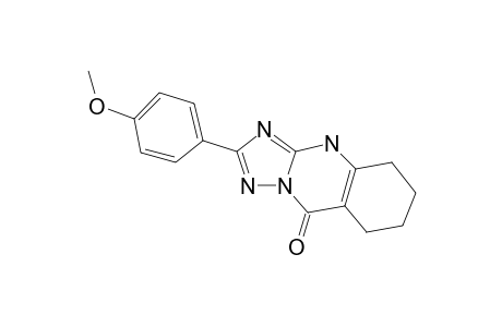 2-(4-Methoxyphenyl)-4H,5H,6H,7H,8H-[1,2,4]triazolo[3,2-B]quinazolin-9-one