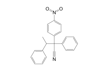 2-(4-nitrophenyl)-2,3-diphenylbutyronitrile
