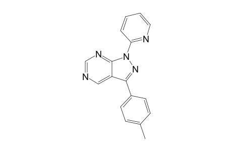 3-(4-Methylphenyl)-1-(pyridin-2-yl)-1H-pyrazolo[3,4-d]pyrimidine