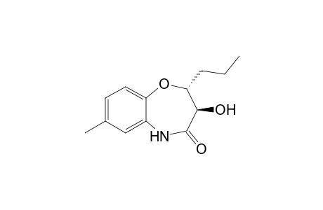 (2R,3R)-3-hydroxy-7-methyl-2-propyl-3,5-dihydro-2H-1,5-benzoxazepin-4-one