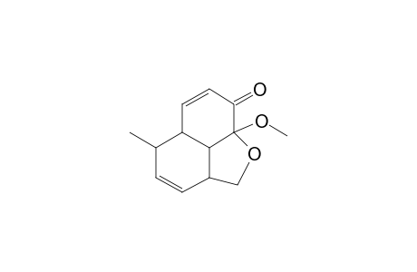 8a-Methoxy-5-methyl-2a,5,5a,8,8a,8b-hexahydro-2H-benzo[cd]isobenzofuran-8-one
