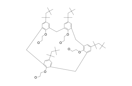 TETRAKIS-(2-HYDROXYETHOXY)-PARA-TERT.-OCTYLCALIX-[4]-ARENE