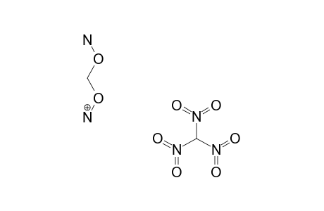 METHYLENE-BISOXYAMINE-MONONITROFORMATE;[CH2(ONH2)(ONH3)+]-[C(NO2)3-]
