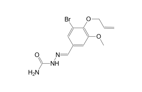 4-(allyloxy)-3-bromo-5-methoxybenzaldehyde semicarbazone