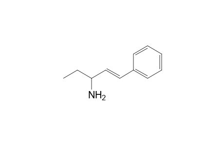 (E)-1-Phenyl-1-penten-3-amine