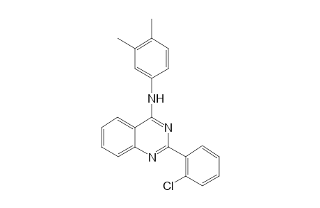 2-(2-Chlorophenyl)-N-(3,4-dimethylphenyl)-4-quinazolinamine