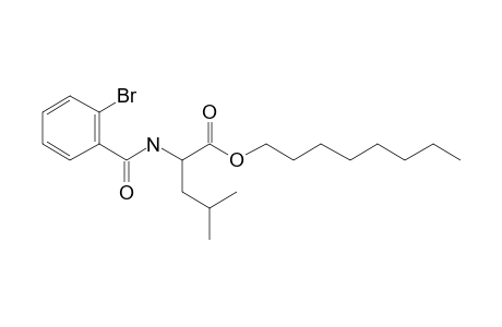 L-Leucine, N-(2-bromobenzoyl)-, octyl ester