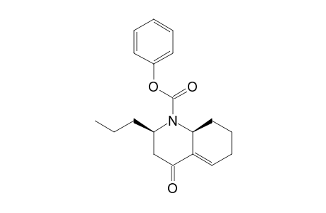 (2S,8AR)-N-PHENOXYCARBONYL-2-PROPYL-4A,5-DIDEHYDRO-QUINOLIN-4-ONE