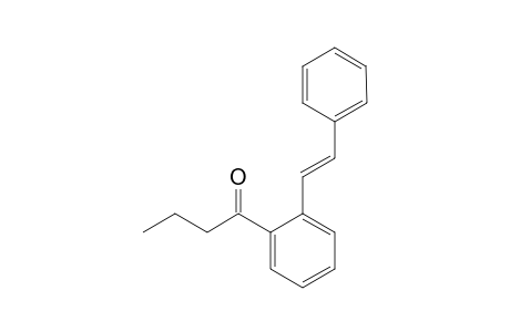 (E)-1-(2-Styrylphenyl)butan-1-one