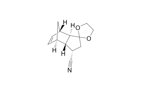 (1'S,3a'R,4'S.7'R,7a'S)-2',3',3a',4',7',7a'-Hexahydro-1H-4',7'-methanoindene-1'-cyano-3'-spiro-2-[1,3]dioxolane