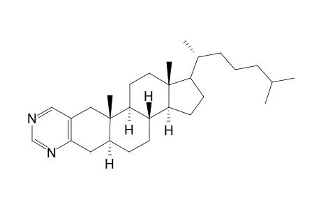 5.alpha.-Cholest-2-eno[3,2-d]pyrimidine