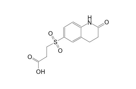 propanoic acid, 3-[(1,2,3,4-tetrahydro-2-oxo-6-quinolinyl)sulfonyl]-